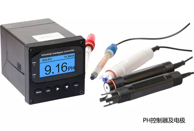 PH控制器和電極 PH控制器和電極