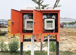 壁掛式超聲波流量計現(xiàn)場圖