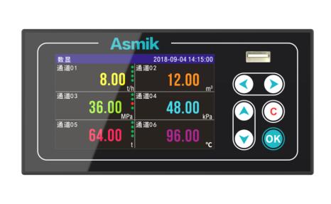 米科無紙記錄儀正面 米科無紙記錄儀正面