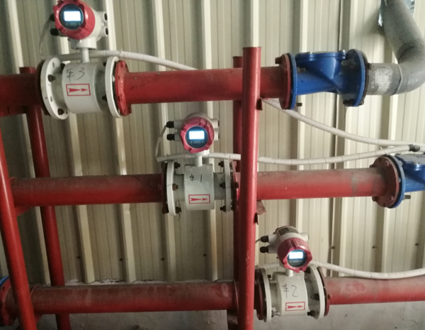 米科電磁流量計現場應用