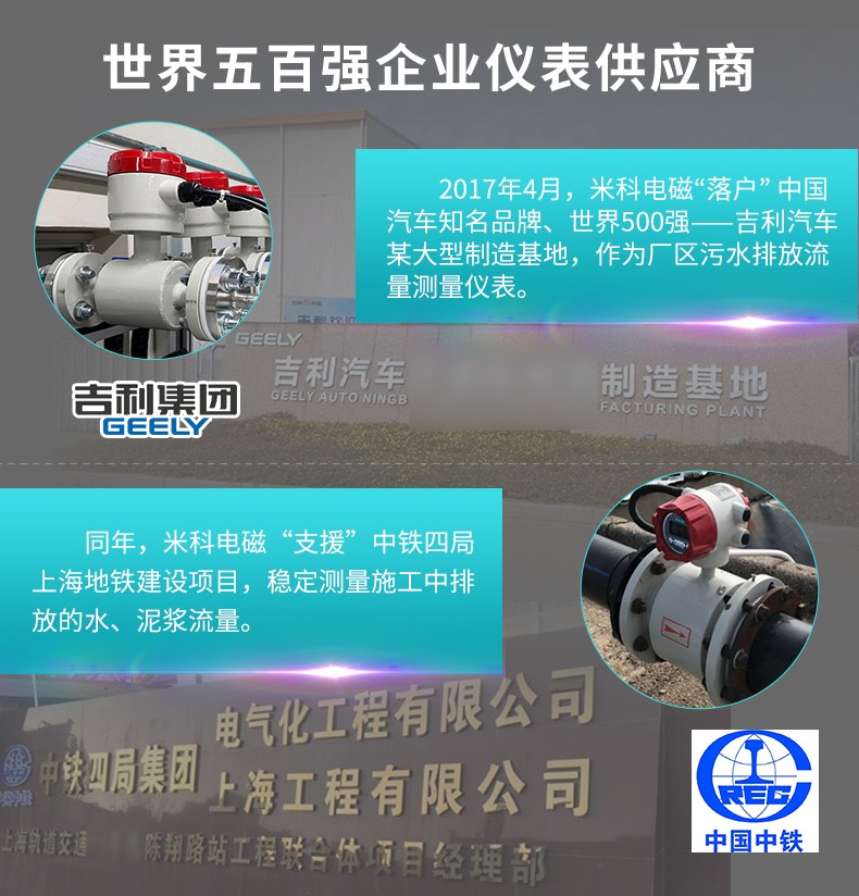 米科電磁流量計應(yīng)用案例