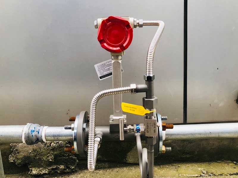 渦街流量計現場應用圖 渦街流量計現場應用圖